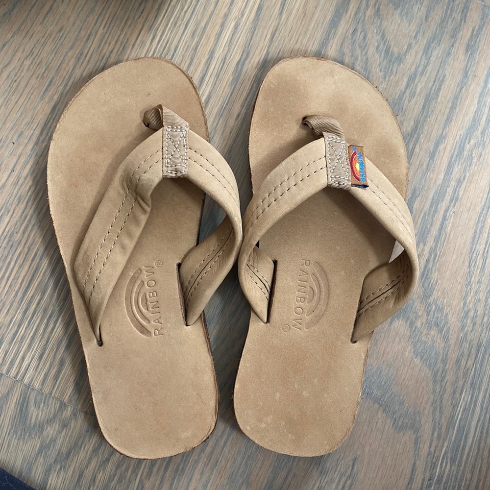 Rainbow sandal little girl 11/12